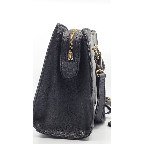 NWD Nine West Black Shayden Jet Set Satchel $57.77 - Picture 4 of 6